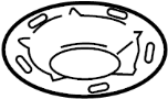 Image of Seat. Spring. (Upper, Lower). Coil Spring Insulator. image for your 2016 Porsche Cayenne   