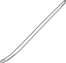 Image of Windshield Molding (Upper) image for your 2001 Porsche Boxster  Roadster Convertible 