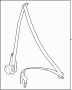 Image of Seat Belt Lap and Shoulder Belt (Left, Front) image for your 2005 Porsche 911  GT2 Coupe 