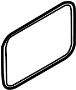 View Visor. Mirror. Holder. Sun. Frame. Vanity Bracket.  Full-Sized Product Image