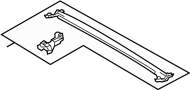 Image of Sunroof Drip Rail image for your 2016 Porsche Boxster   