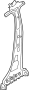 Image of Body B-Pillar (Left) image for your 2013 Porsche Cayenne   