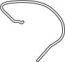 Image of Fuel Filler Housing Drain Hose image for your 2014 Porsche Cayman   