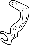 Image of Brake Hydraulic Line Bracket image for your 2012 Porsche 911  Turbo Convertible 