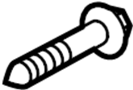 Image of Bolt. Shock. Link. Stabilizer. (Rear, Lower). Bolt that secures. image for your 2008 Porsche Boxster   
