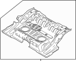 Image of Floor Pan (Rear) image for your 2008 Porsche Boxster   