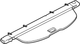Image of Luggage Compartment Cover image for your 2013 Porsche Panamera  S Hybrid Hatchback 