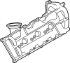 Image of Engine Valve Cover image for your 2024 Porsche 911  Carrera GTS Convertible 