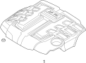 View Cover. Engine. Stud. (Rear) Full-Sized Product Image