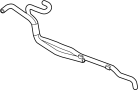 Image of Radiator Coolant Hose (Upper) image for your 2017 Porsche Cayenne  Turbo S Sport Utility 