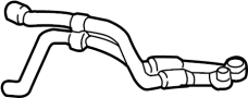 Image of Engine Coolant Hose image for your Porsche