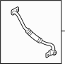 View Automatic Transmission Oil Cooler Hose Assembly Full-Sized Product Image 1 of 5