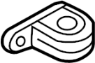 View A/C Refrigerant Line Bracket (Upper, Lower) Full-Sized Product Image 1 of 4