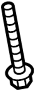 Image of Bolt. Line. (Rear, Upper). A Bolt used to attach. image for your 1988 Porsche 911