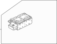 Image of Drive Motor Battery Pack image for your 2018 Porsche 718 Boxster   