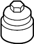 Image of Engine Oil Filter Housing Cover image for your 2009 Porsche Cayenne   