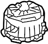 View Suspension Crossmember Insulator (Front) Full-Sized Product Image 1 of 2
