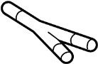 View Hose. Connector. (Front) Full-Sized Product Image