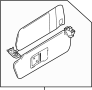 View Sun Visor (Right) Full-Sized Product Image