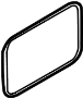 View Visor. Mirror. Holder. Sun. Frame. Vanity Bracket.  Full-Sized Product Image