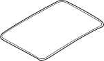 View Gasket Body Glass RO. Outer Seal. Sunroof Seal.  Full-Sized Product Image 1 of 2