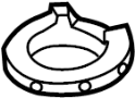 View Coil Spring Insulator (Upper, Lower) Full-Sized Product Image