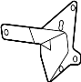 View Engine Water Pump Bracket Full-Sized Product Image