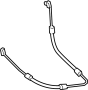 View Air Conditioning (A/C) Compressor Bracket. Air Conditioning (A/C) Refrigerant Discharge Hose. Pressure line.  Full-Sized Product Image 1 of 1