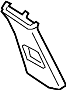 View Door Pillar Post Trim Set (Upper, Lower) Full-Sized Product Image 1 of 1