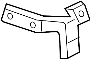 View Bumper Cover Support Rail (Upper, Lower) Full-Sized Product Image