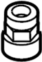 View Bracket. Mount. Fastener. Headlight.  Full-Sized Product Image