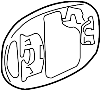 View Fuel Filler Door Full-Sized Product Image 1 of 2