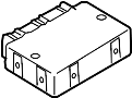 View Control Module. Control Unit, EN. (Rear) Full-Sized Product Image
