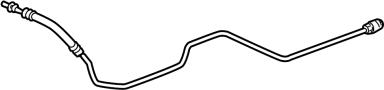 View Power Steering Return Hose (Lower) Full-Sized Product Image 1 of 3