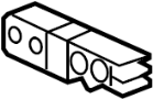 View Steering. Power. Bracket. Hose. Holder. (Upper, Lower) Full-Sized Product Image 1 of 9