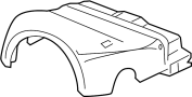 View Steering Column Cover (Upper) Full-Sized Product Image 1 of 4