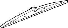View Windshield Wiper Blade (Front) Full-Sized Product Image 1 of 7