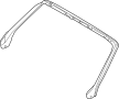 Image of Windshield Frame Seal image for your 2010 Porsche Boxster