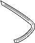 View Convertible Top Seal (Rear, Lower) Full-Sized Product Image 1 of 1