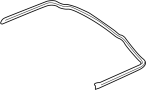 Image of Gasket. SEALING. image for your 2010 Porsche 911  Carrera 4S Convertible 