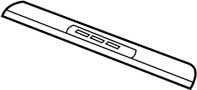 Image of Door Trim Sill Plate Insert (Front) image for your 2022 Porsche Cayenne   