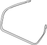 Image of Door Seal (Front, Lower) image for your 2012 Porsche 911   