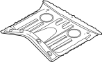 View Floor Pan (Rear) Full-Sized Product Image 1 of 2