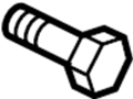 Image of Engine Crankshaft Pulley Bolt image for your 1997 Porsche