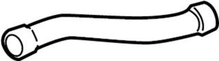 View Radiator Coolant Hose (Front, Rear, Upper, Lower) Full-Sized Product Image