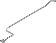 View Engine Coolant Overflow Hose Full-Sized Product Image
