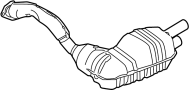 View Exhaust Muffler (Rear) Full-Sized Product Image 1 of 2