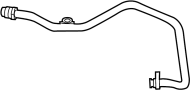 View Secondary Air Injection Pump Hose Full-Sized Product Image 1 of 2