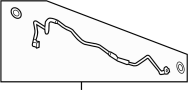 View A/C Refrigerant Liquid Hose Full-Sized Product Image 1 of 3