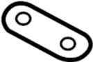 View Hood Latch Striker Plate Spacer Full-Sized Product Image
